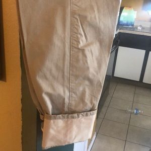 Boys khaki BURBERRY PANTS